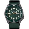 Seiko Orologio da uomo Seiko 5 Sports SRPD77K1 acciaio verde automatico