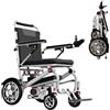 ByteTecpeak D06Sedia a Rotelle Elettrica Pieghevole, Super Leggera in Lega di Magnesio-Alluminio, Compatibile con Viaggi in Aereo, con Batteria al Litio da 12A, Peso 14,9 kg, Capacità Massima 150 kg