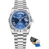 RollsTimi PD1752 DD36 Orologio uomo, meccanico automatico di lusso, vetro zaffiro, data giornaliera, calibro Seagull ST16, resistente all'acqua fino a 100 metri.