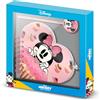 Disney Minni Mouse Muffin-Diario Cuore + Penna, Rosa