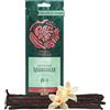 PREMA VANILLA MADAGASCAR Prema Vanilla 11 Pz Baccelli di Vaniglia Bourbon Bio Madagascar, Grado A | 1,6-2% di Vanillina, Baccelli Morbidi 14-18cm, Senza Glutine, Senza Additivi, Ideale per Dolci, Gelati e Piatti Salati