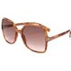 MARC JACOBS MJ 1105/S Occhiali da Sole, Marrone/Marmo, 57 Donna