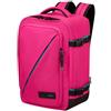 American Tourister Take2Cabin - Borsa da cabina Ryanair 25 x 20 x 40 cm, 24 L, 0,40 kg, bagaglio a mano, zaino aereo S sottosella, rosa (Raspberry Sorbet)