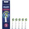 Oral-B FlossAction Testine di Ricambio con Tecnologia CleanMaximiser, Confezione da 5 Pezzi