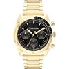 Calvin Klein Orologio Analogico Multifunzione al Quarzo da Uomo Collezione CK FLEX con Cinturino in Acciaio Inossidabile di Colore Dorato - 25200465