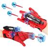 DAIREN Set di 2 Spider Glove Launcher,Spider Launcher,Spider Glove,Spara Ragnatele Giochi per Bambini,Giocattoli educativi in Bambini Cosplay(Rossa)