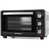 Orbegozo HCI 5025, forno elettrico, 25 litri, termostato regolabile, 1500 W, indicatore luminoso, timer, riscaldamento simulaneo o individuale, colore nero