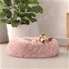 Italian Bed Linen Cuccia Dreams per Cani e Gatti, Morbida, Rosa, 50x50cm