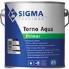Sigma Fondo acrilico all'acqua per legno e PVC Sigma - Torno Aqua Primer Latta da 1 litro Bianco