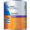 Sigma Smalto a solvente satinato Sigma: Xpress Satin Latta da 1 litro Colorato