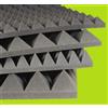 NDA Pannello Fonoassorbente Piramidale Akustik Stop per pareti- NDA 35 x 50 mm