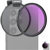 NEEWER Filtro CPL da 67mm per Telefono, Filtro Polarizzatore HD e Clip Telefono con Cold Shoe,Include Custodia e Panno da Pulizia,Compatibile con iPhone 17 16 15 Pro Max Plus Samsung Galaxy S25 Ultra