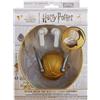 WONDEE Harry Potter Regali, Cuffie Wireless Bluetooth con Custodia Boccino d'Oro Harry Potter, Auricolari Bluetoth con Assistente Google e Controllo Touch - Regalo Harry Potter