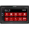 Blaupunkt Las Vegas 690 DAB - Navigatore per auto, 2 DIN, touch screen da 6,75 pollici, DAB+, Bluetooth, CD/DVD, 2 porte USB, sistema vivavoce, SD, telecamera di retromarcia, 180 Watt