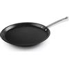 LACOR - 45729 - Macchina per crepe Foodie, acciaio inox 18/10, QuanTanium Antiaderente rinforzato con titanio, senza PFOA, impugnatura ergonomica, adatto per induzione, Ø28 cm