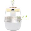 Gohytal Umidificatore Ambiente Doppio Spruzzo Con Nebulizzatore a 360° Super Silenzioso, Luce per Camera da Letto, Cameretta dei Bambini, Piante, Ufficio