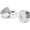 HERKINDNESS Copritubo Termosifone, 3 Pezzi, Adatti per Diametro 20mm/25mm/33mm, Rosetta Termosifon, ABS, Argento, Piccolo, Fitting