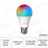 IMOU IOT-CL2B-MAT-EU-IMOU - Lampadina smart colorata LED - compatibile con Matter - Imou