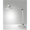 Fabas PANAREA LAMPADA DA TAVOLO BIANCA A LED CCT 3000K - 4000K - 5000K - 6000K- 10W - 1020 lm DIMMERABILE AL TOCCO