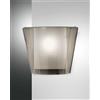 Fabas VIKI APPLIQUE COLORE FUME' 1 LUCE ATTACCO E27 IN VETRO IP20