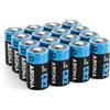 ABSINA Batteria CR2 3V al litio per fotocamere e molto altro | Confezione da 16 - Batterie CR2 sigillata e di lunga durata - Pile con 800mAh - Pila, batteria litio 3V