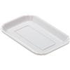 LEONE Vassoio rettangolare melamina bianco cm 17,5x11