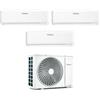 VAILLANT Climatizzatore Condizionatore Vaillant Trial Split Inverter serie CLIMAVAIR PRO 9+9+12 con VAM1-070A3NO R-32 Wi-Fi Integrato 9000+9000+12000