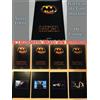 Quaderno Maxi A4 Batman Tim Burton 4 Pz Notebook Vintage Come Foto 1989 Nuovi