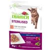 TRAINER NATURAL GATTO UMIDO ADULT STERILISED SALMONE 85 G BUSTINA