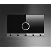 Elica - Nikolatesla Elica PRF0184547 Nikolatesla Unplugged BLIX/A/90 - Cottura Induzione Cappa Integrata 90cm Aspirante Nero e Inox