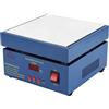 Walfront Stazione Preriscaldamento, Stazione di Pre-riscaldo del PWB, Piatto del Riscaldamento Elettrico di AC 800W LED per Stazione di Saldatura con il Manuale dell'Utente 200 * 200mm(EU Plug 220V)
