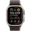 Apple Watch Ultra 2 GPS+Cellular 49mm Titanium Case Trail Loop S/M - Blue/Black