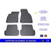 Tappetini Audi A4 dal 2001 al 2004 Tappeti in gomma inodore per auto 4p. con