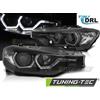 Tuning-Tec FARI ANGEL EYES LED DRL NERI adatti per BMW F30/F31 10.2011 - 05.2015 ALOGENI