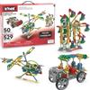 K'Nex Basic Fun K'NEX - Imagine, Set di Costruzioni motorizzate, da 7 Anni in su, Gioco educativo di assemblaggio, 529 Pezzi