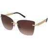 Dolce & Gabbana DG2289 02/13 | Occhiali da Sole Graduati o Non Graduati | Prova Online | Metallo | Farfalla | Oro | Adrialenti