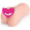 Paloqueth Realistic Pocket Pussy with 3D Vagina and Anal 850g Skin