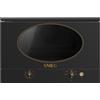 Smeg Microonde da incasso MP822NAO finitura antracite da 60 cm