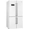 Smeg PRONTA CONSEGNA - Smeg Frigorifero side by side 4 porte a libera installazione FQ60BDE finitura bianco da 91 cm