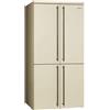 Smeg Frigorifero side by side 4 porte a libera installazione FQ60CPO6 finitura panna da 92 cm