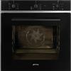 Smeg PRONTA CONSEGNA - Smeg Forno elettrico ventilato da incasso SF64M3VB2 finitura vetro nero da 60 cm