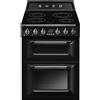 Smeg Cucina TR62IBL2 con doppio forno elettrico e piano cottura induzione finitura nero da 60x60 cm