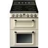 Smeg Cucina TR62IP2 con doppio forno elettrico e piano cottura induzione finitura panna da 60x60 cm
