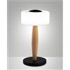 Fabas ELEA LAMPADA DA TAVOLO NERA DIMMERABILE A LED 3000K - 8W - 860 lm