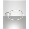 Fabas GIOTTO PLAFONIERA BIANCA D.60CM A LED 3000K - 36W - 3780 lm DIMMERABILE SMART C/ACCESS.