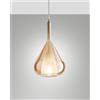Fabas EDISON 3481-59-125 VETRO AMBRA PICCOLO COMPLETO DI CAVO X KIT LUCI