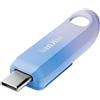 SanDisk Creator USB Type-C Unità Flash 512GB (Per PC, Tablet, Smartphone, USB Type-C, Velocità fino a 400 MB/s, Backup Automatico, Gestione dei File, 3 mesi di Adobe Lightroom inclusi)