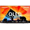 Philips Smart TV 55 Pollici Display OLED 4K Ultra HD Sistema Operativo Titan Os Classe F Ambilight - 55OLED769/12