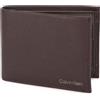 Calvin Klein Uomo Borsello Bifold in Pelle, Marrone (Dark Brown), Taglia Unica