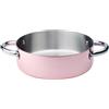 PENTOLE AGNELLI Casseruola bassa 2 manici Ø cm 24x8h Copper3 induzione